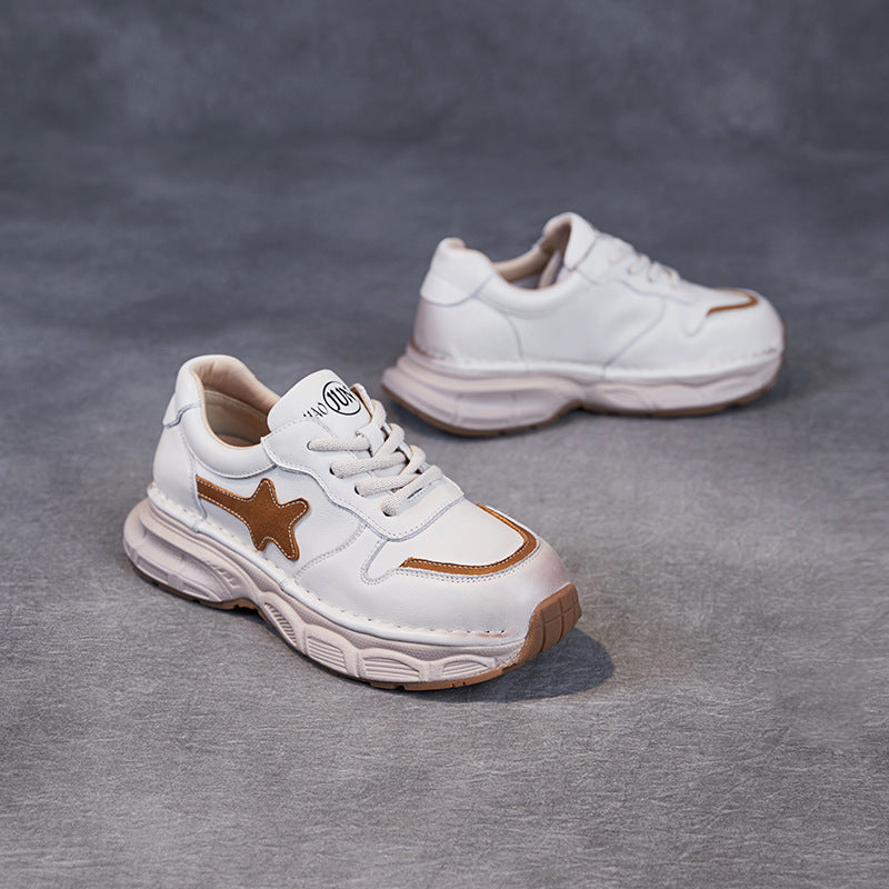 Herrer Stilfulde Chunky Snørebånd Sneakers Stilla