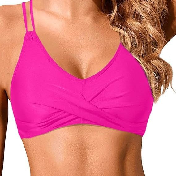 Femme Leopardmønster Bralette Badetop Stilla