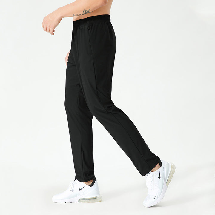 Herre Åndbar Joggingbukser med elastisk talje og sidelommer Stilla