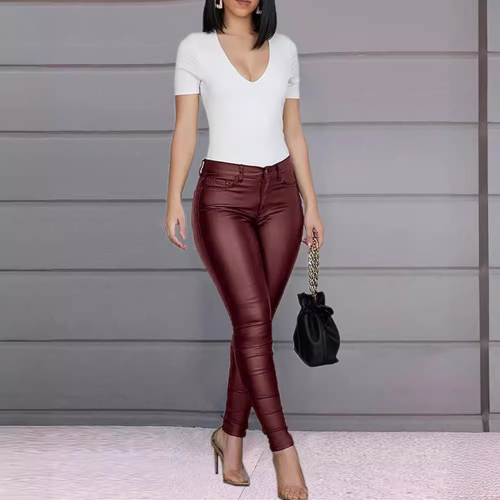 Dame Højformat Skinny Jeans Stilla