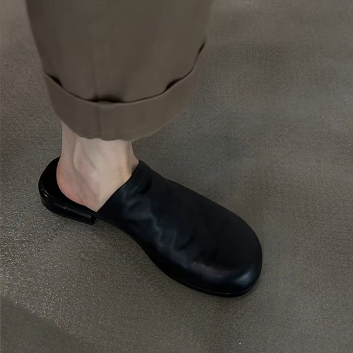Herrer Contemporary Læder Pantoletten Stilla