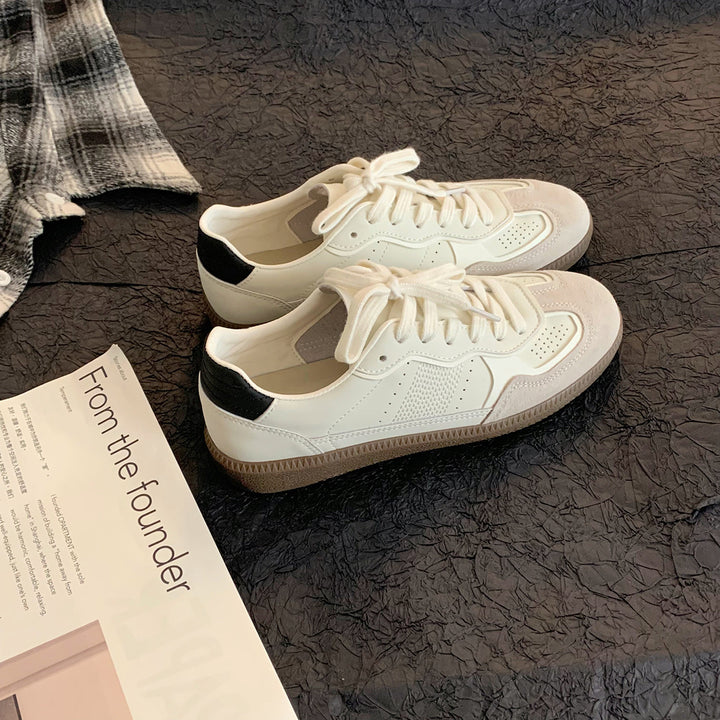 Dame Fritid Retro-inspirerede Sneakers med perforeret design Stilla