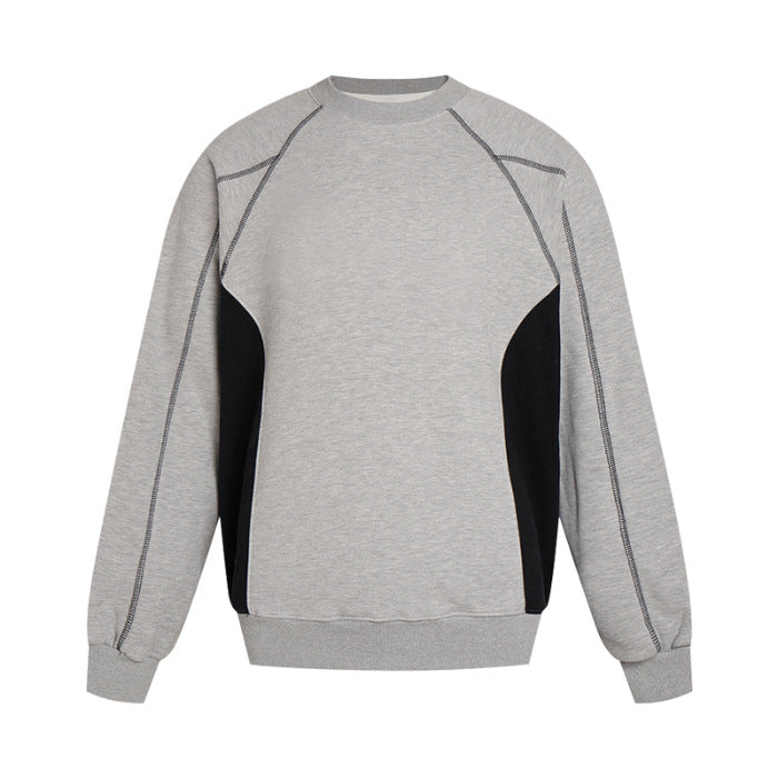 Femme Kontrastpanel Sweatshirt Stilla