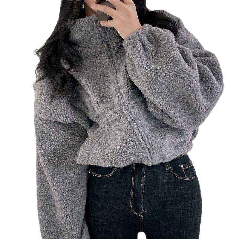 Kvinder Oversized Fleece Jakke Skovae
