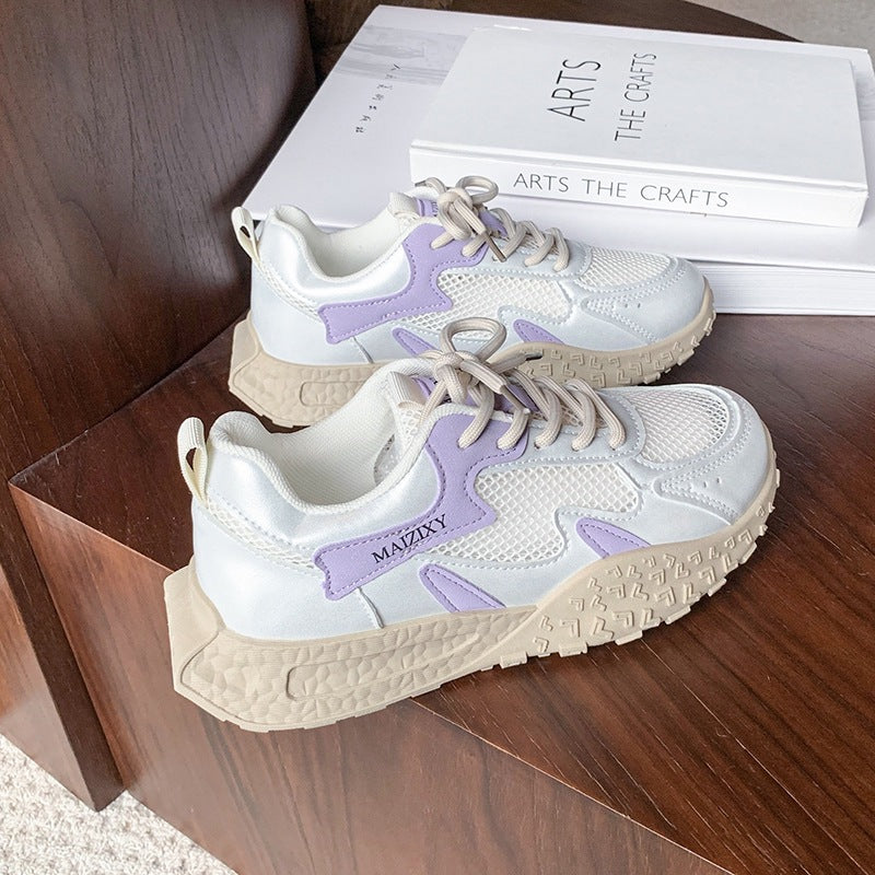 Dame Sporty Sneakers med åndbar mesh-overflade og slidstærkt profil Stilla