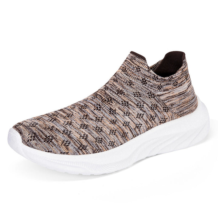 Herrer Slip-On Åndbar Fitness Sneakers Stilla