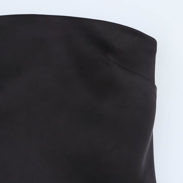 Stilla | Trendy Forår Båndløs Mini Kjole