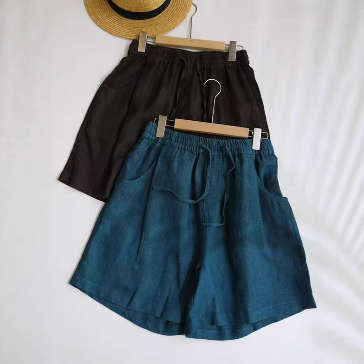 Femme Lette Drawstring Linned Shorts Stilla