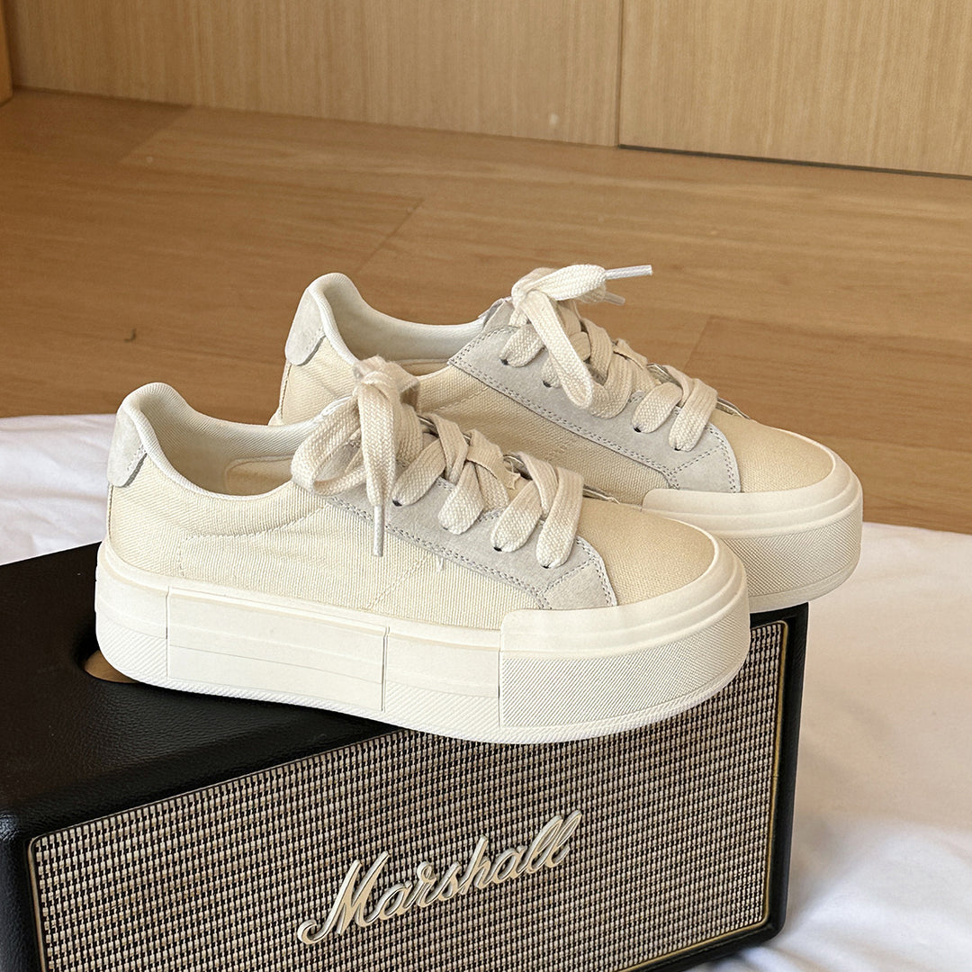 Femme Casual Platform Snøresko Stilla