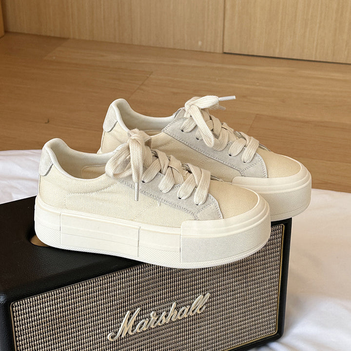 Femme Casual Platform Snøresko Stilla