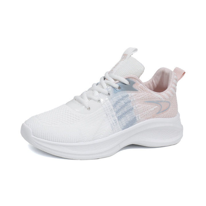 Dame Sporty Sneakers lavet af åndbart materiale med støddæmpende sål Stilla