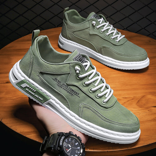 Herre moderne ruskinds snørebånd sneakers Stilla
