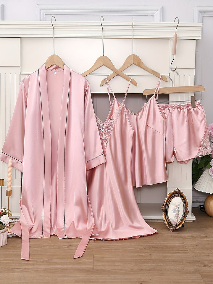 Femme Luxe Satin Lounge sæt Stilla