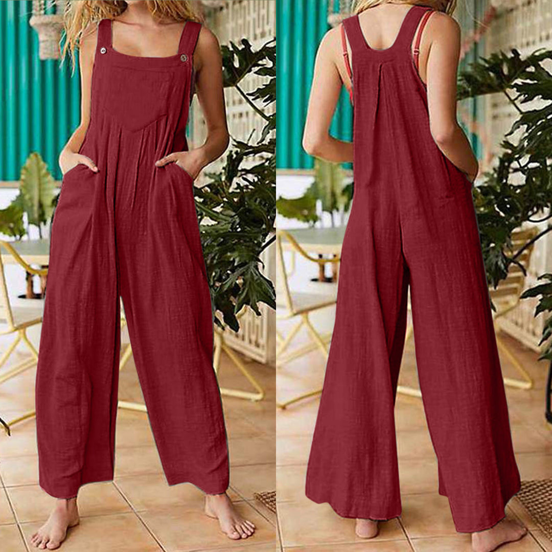 Femme Vidde-Ben Utility-Overall med justerbare stropper Stilla