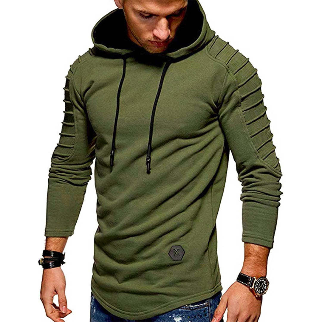 Herren Modern Athletic Pullover Hoodie Stilla