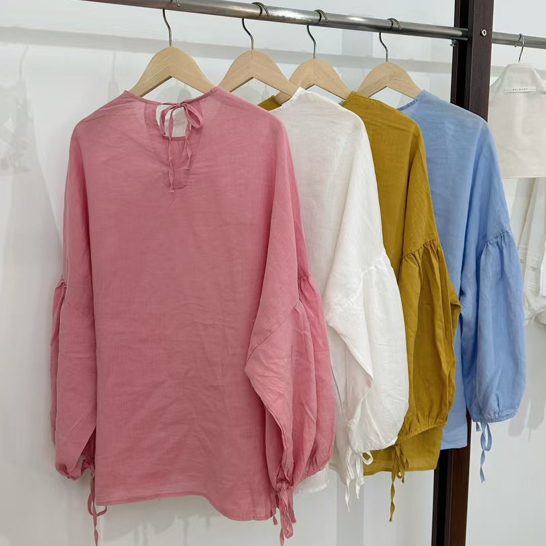 Femme Let Ballonærmer Bluse Stilla