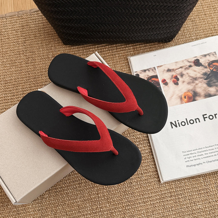 Femme Fritids Komfort Flip-Flops Stilla
