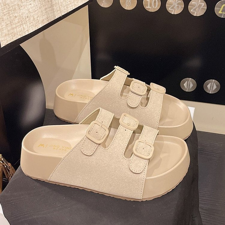 Dame modische Clogs med justerbare remme og komfortabel sål Stilla