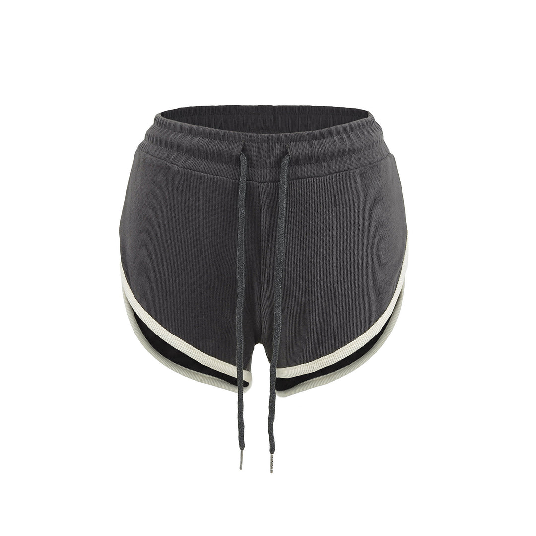 Dame Sporty Shorts med åndbart for og justerbar talje Stilla