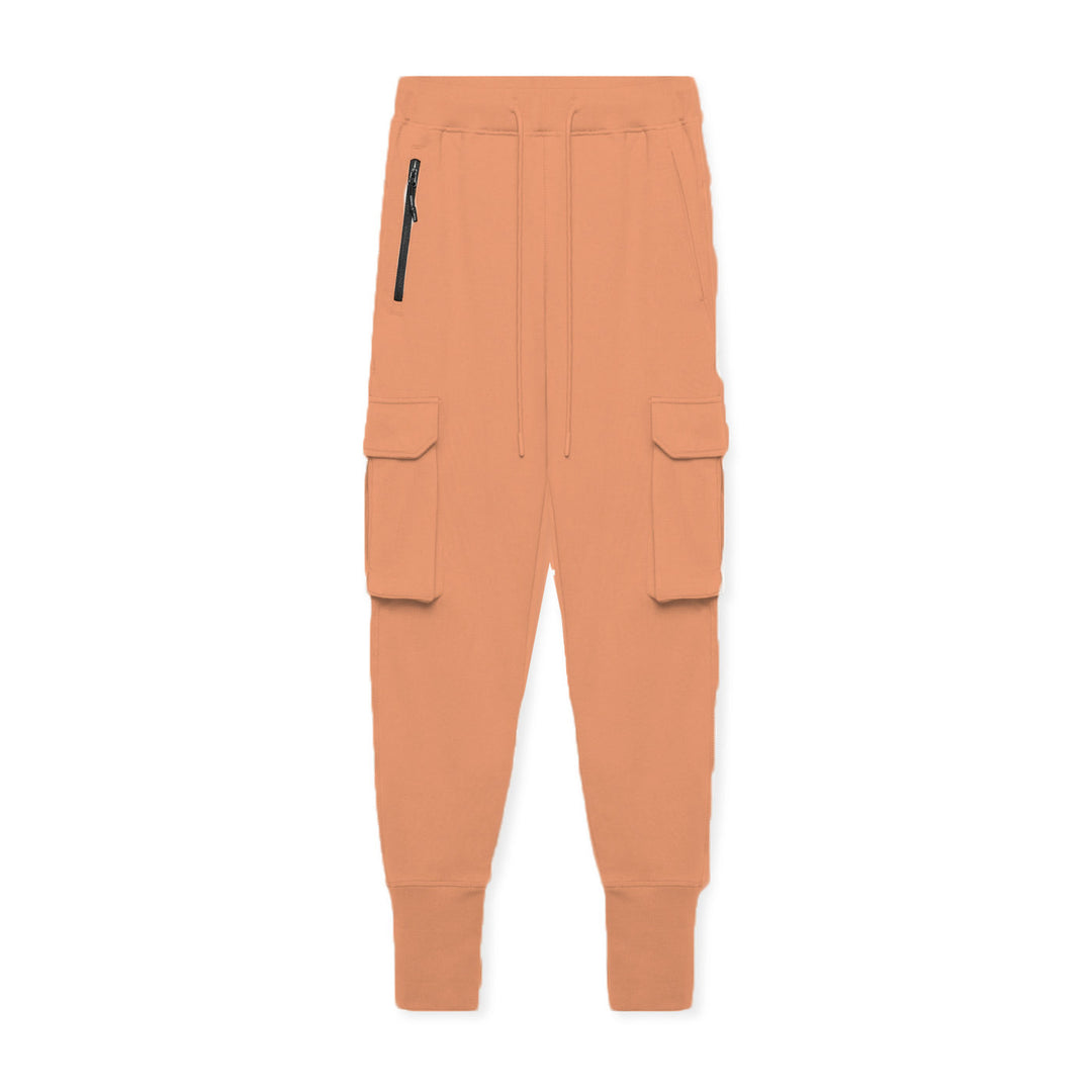 Herrer komfortable Cargo-joggingbukser med fashionable lommer og elastisk talje Stilla