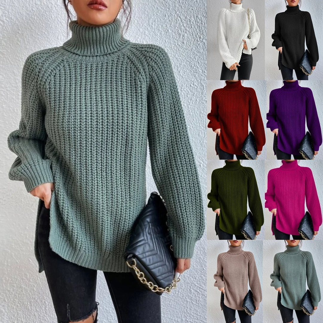 Stilla | Blød Rullekravesweater