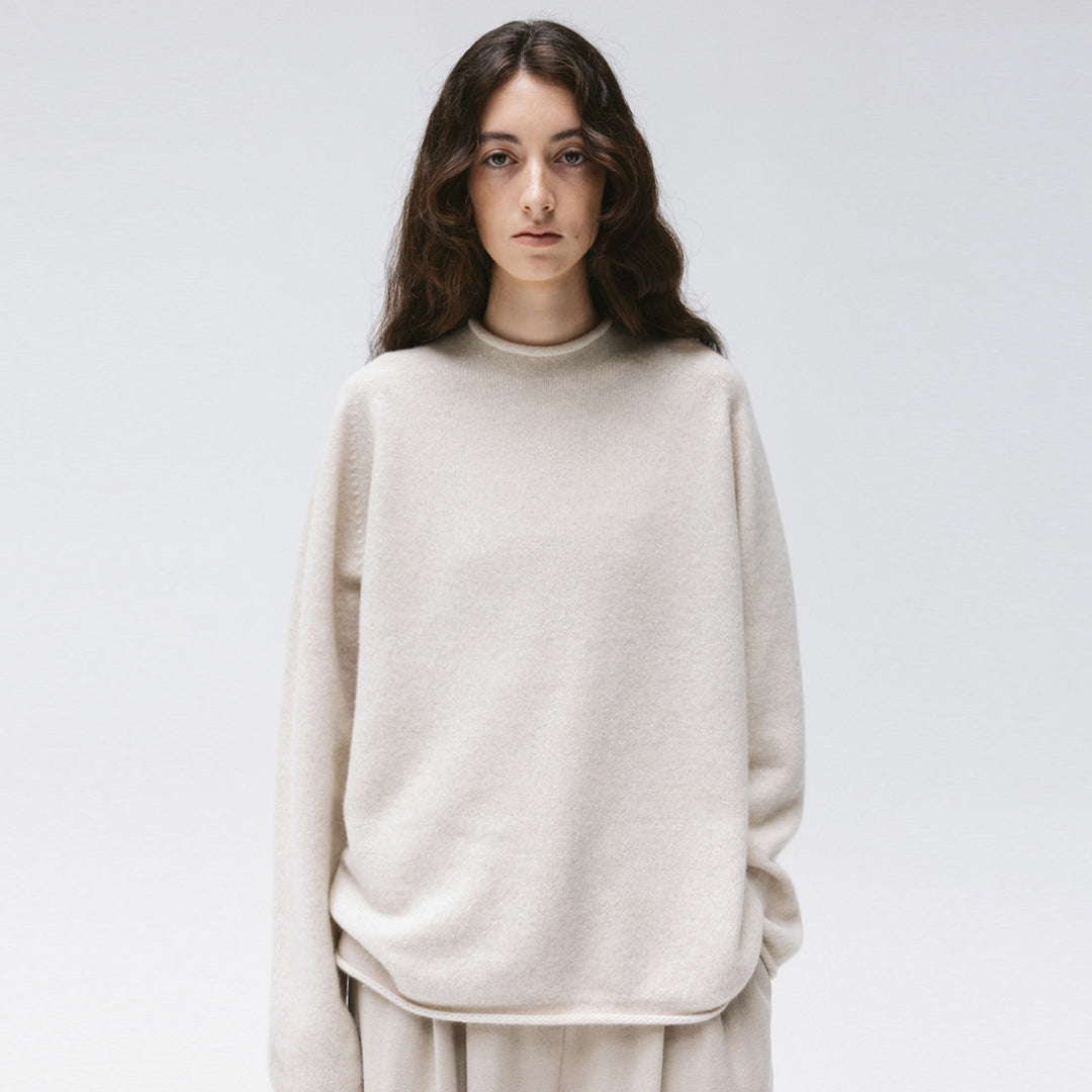 Kvinders høje hals behagelig strik sweater Stilla