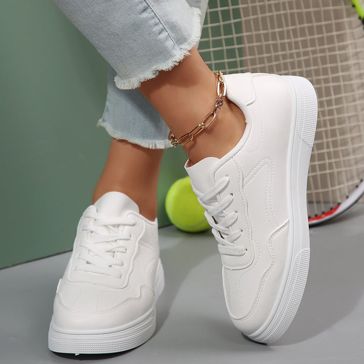 Dame Sporty Sneakers med luftig mesh-overflade og støddæmpende sål Stilla