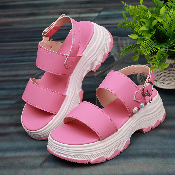 Dame Plateau Sandaler Stilla