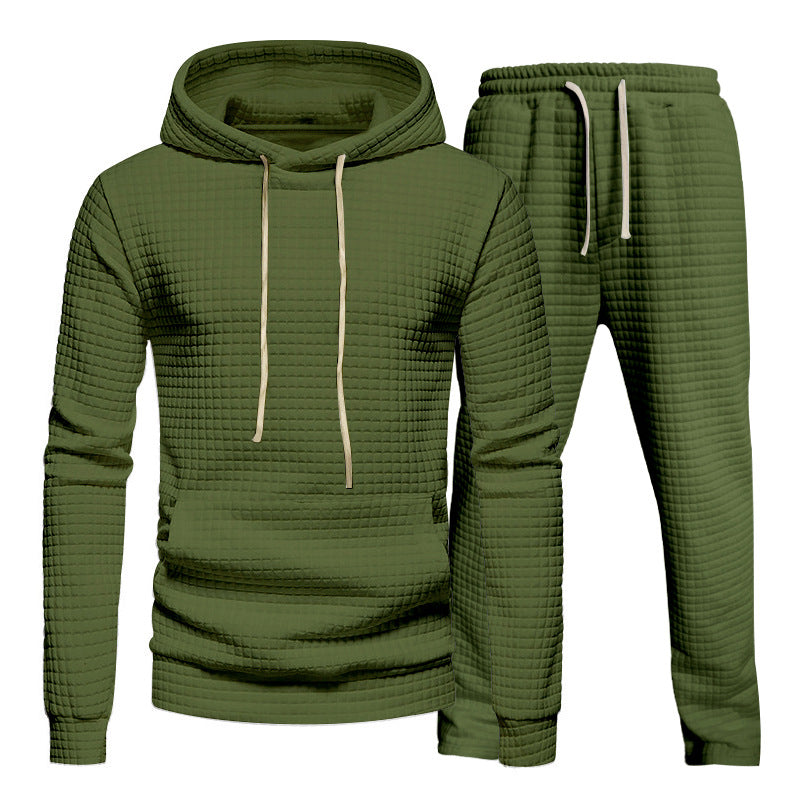 Herre afslappet sweatshirt og behagelige joggebukser sæt Stilla