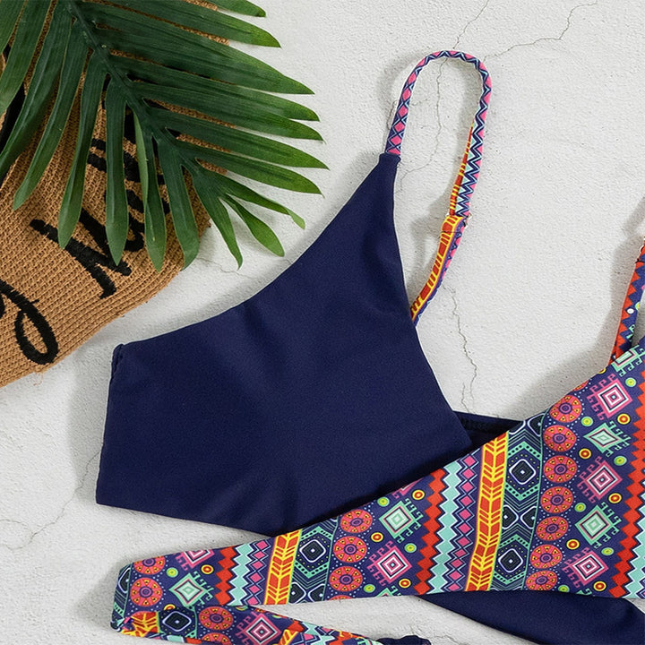 Dame Cut-Out mønstret badeshorts Stilla
