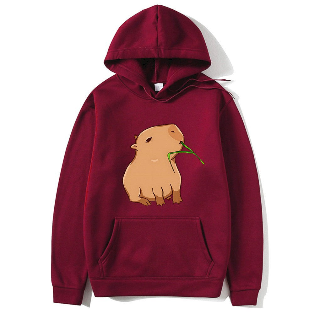 Kvinders hoodie med legende dyremotiv Skovae
