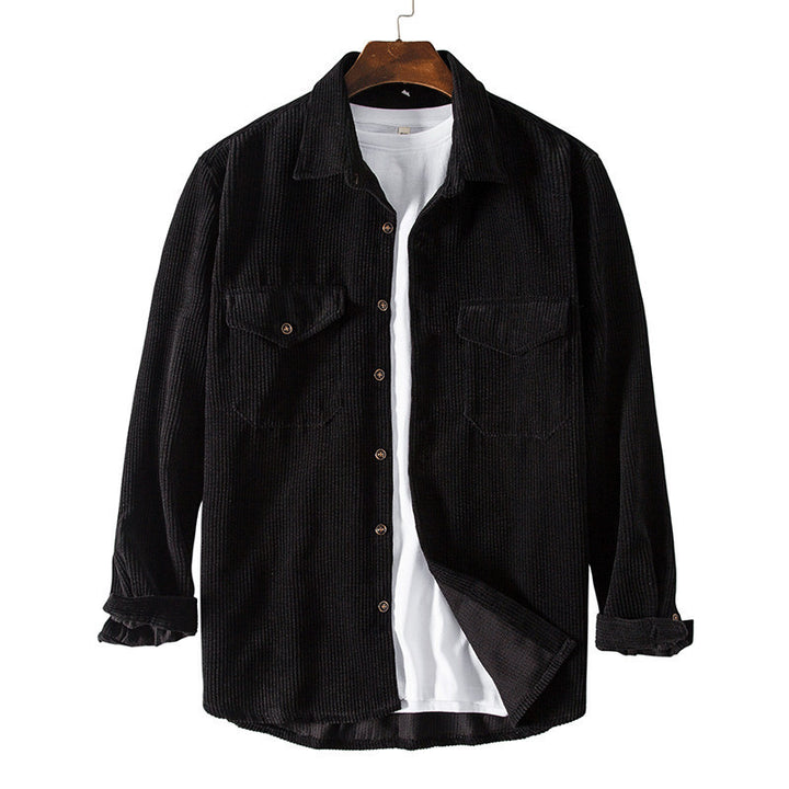 Herrer Corduroy Overskjorte Stilla