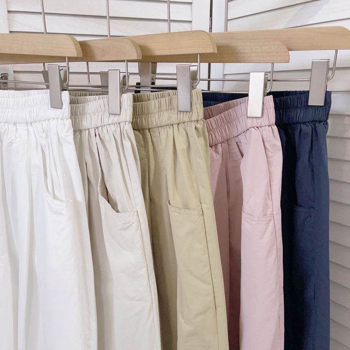 Dame Relaxed Fit Plisse-Bukser Stilla