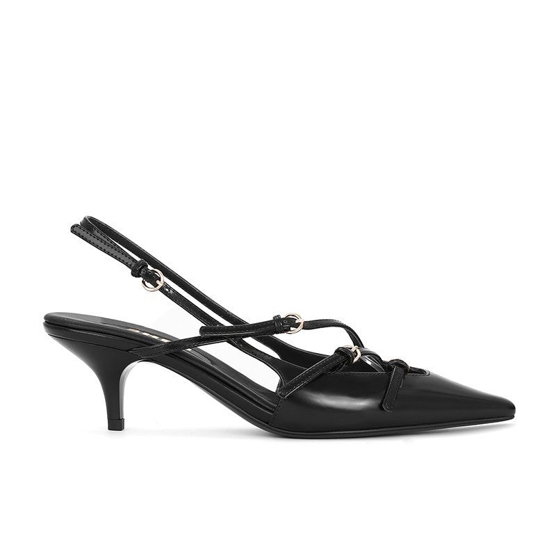 Dame Elegant Slingback Hælesandaler Stilla