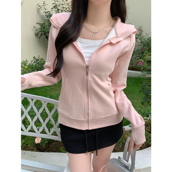 Femme Zip-Up Fleece Hoodie Stilla