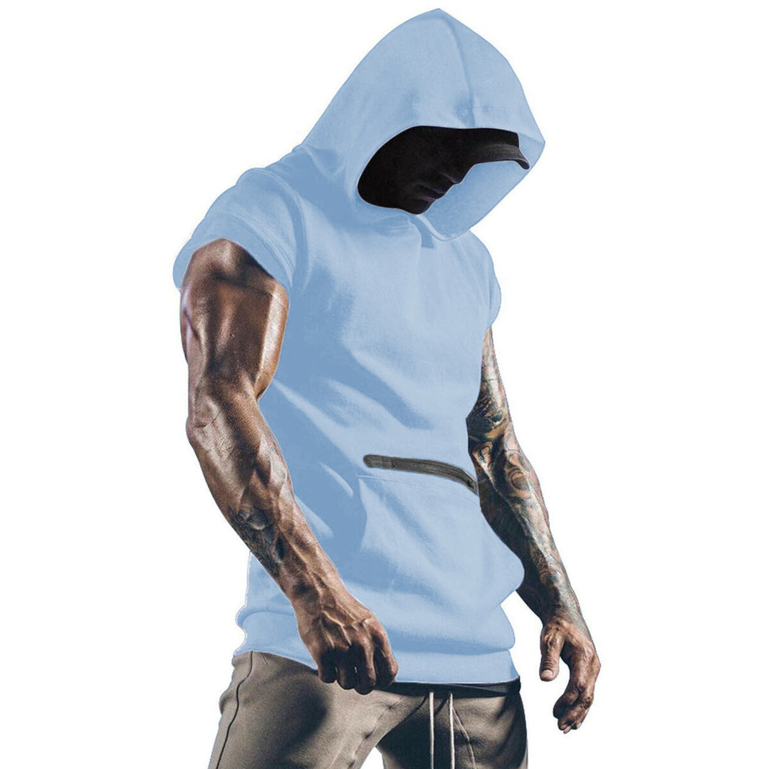 Herrer Performance Muskel Fit Hoodie Stilla