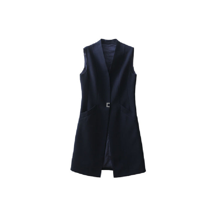 Damer asymmetrisk blazer-kjole i minimalistisk design Stilla