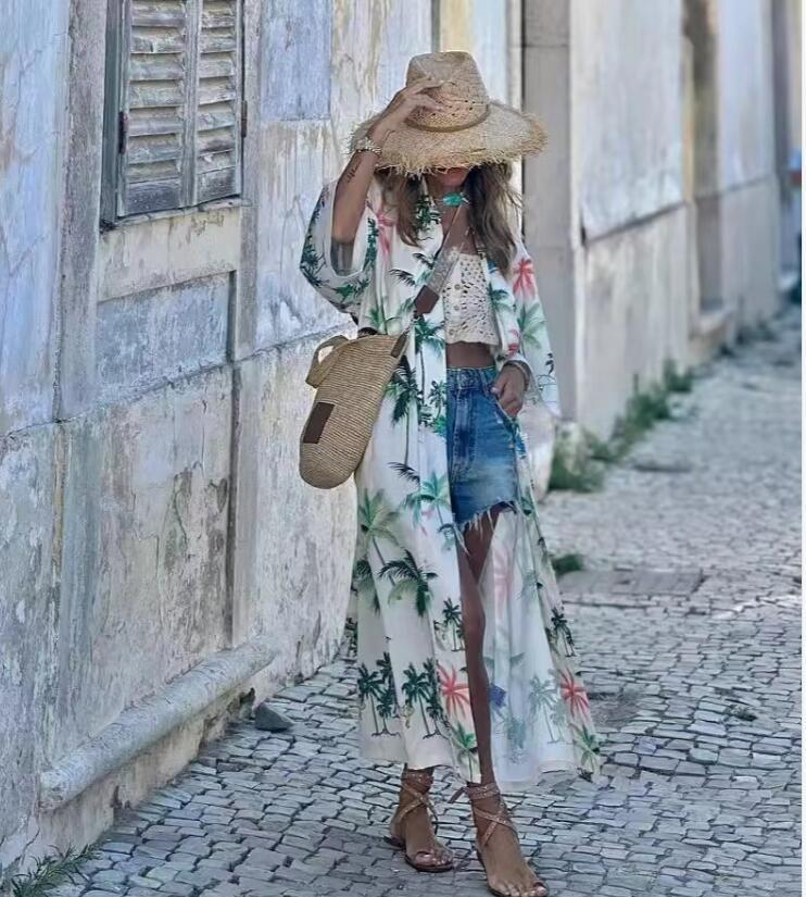 Dame Strandkimono Stilla