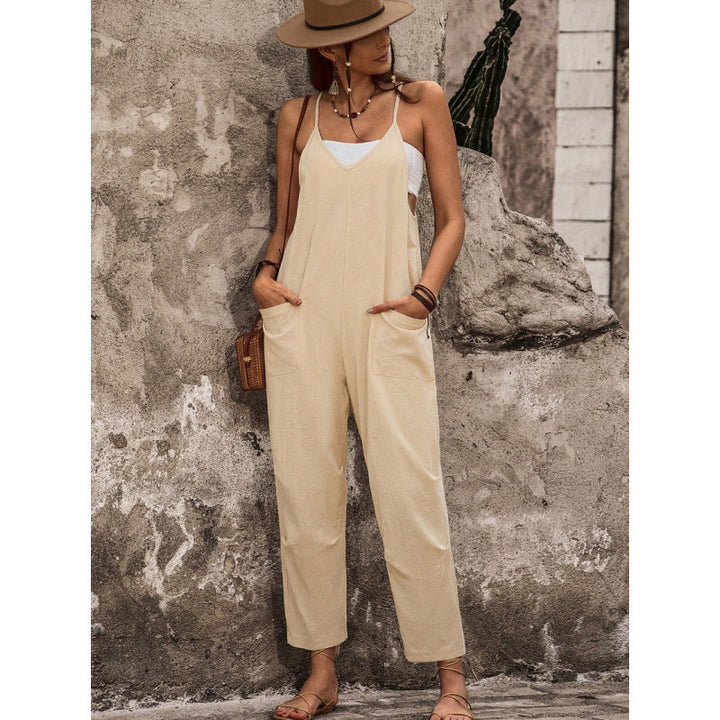 Dame Relaxed Fit Justerbare Stropper Overall Stilla