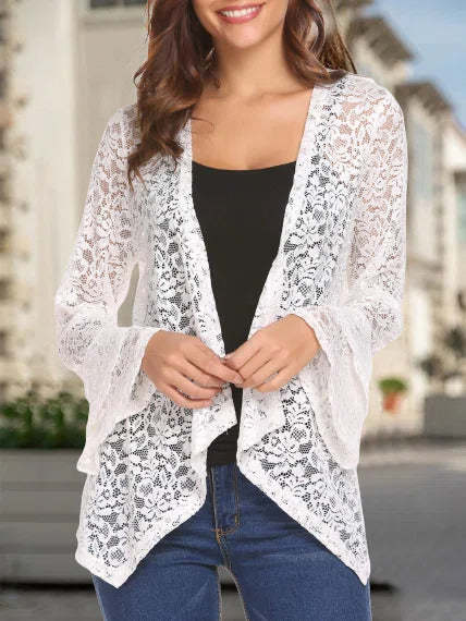 Dame Spids Kimono Cardigan Stilla