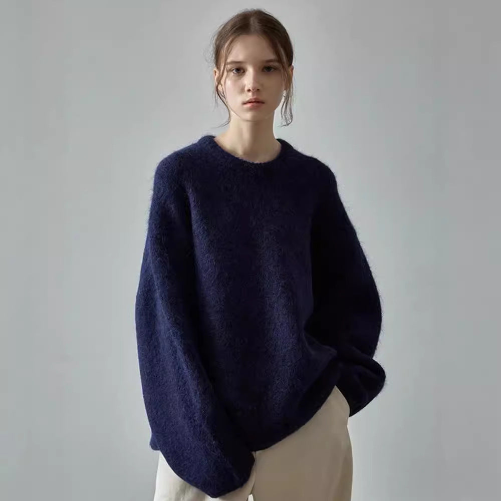 Kvinders hyggelige oversized sweater med blødt materiale