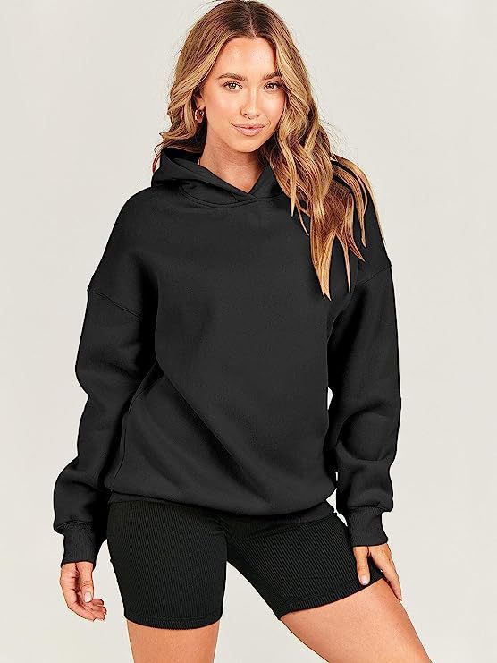 Damer Behagelig Hoodie med afslappet snit Stilla