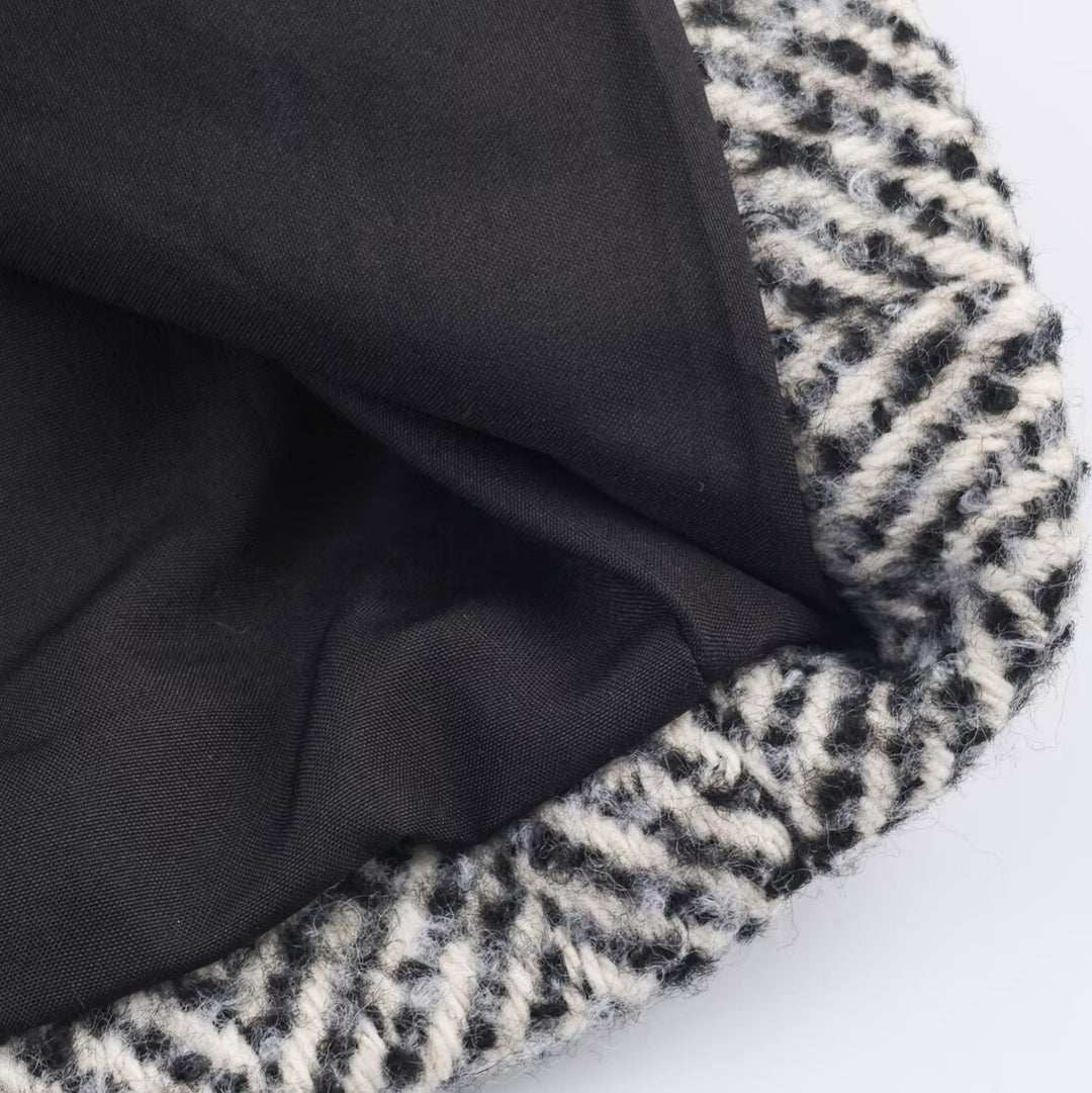 Kvinders klassiske oversized uldfrakke Stilla