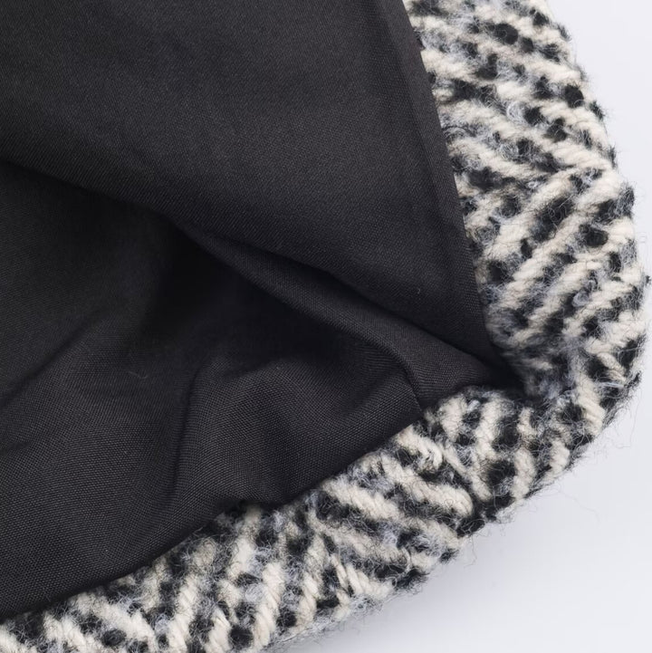 Kvinders klassiske oversized uldfrakke Stilla