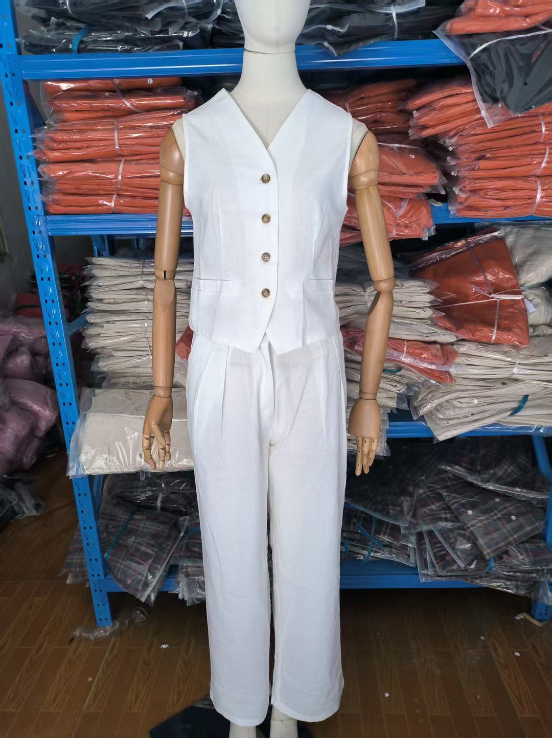 Kvinder Elegant Linned Overall Stilla