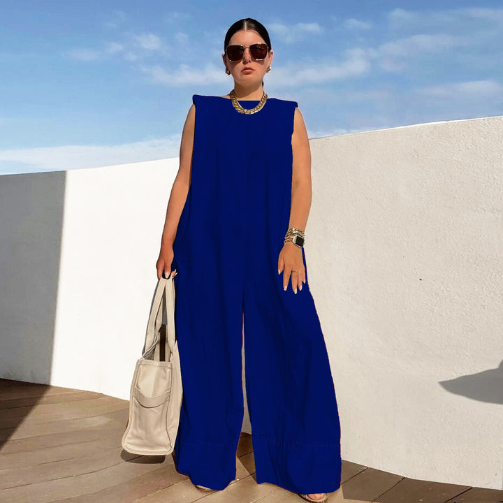 Dame Bredskåret Jumpsuit med elegant design Stilla