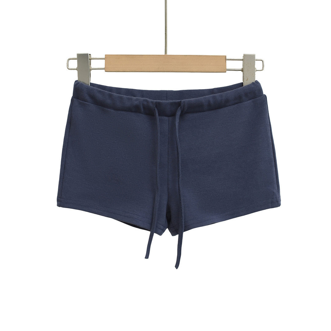 Damer behagelige fritidshorts med elastisk linning og praktiske lommer Stilla
