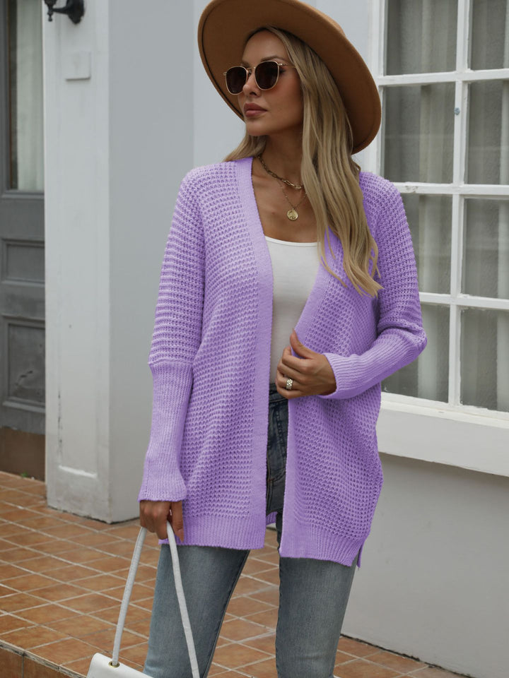Femme Chunky Strik Casual Cardigan Stilla