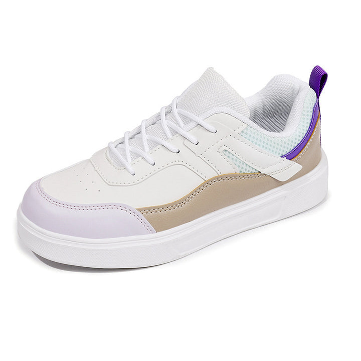Dame Lettere Athletic Sneakers med Åndbar Mesh-Ventilation og Polstret sål Stilla