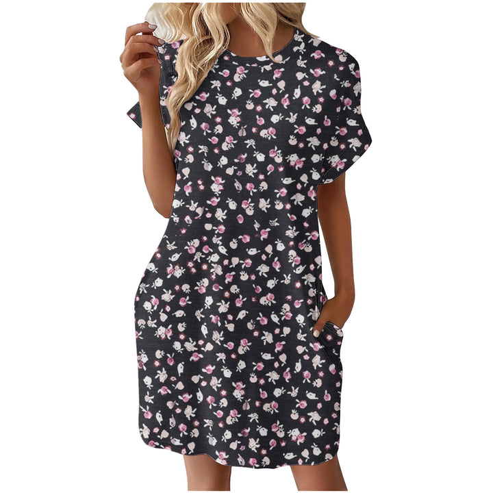 Dame Fritid Blomst Print Shift Kjole Stilla
